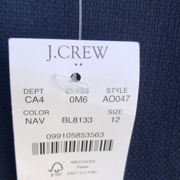 J. Crew Factory Sheath Dress with Waist Tabs - Picture 14 of 16